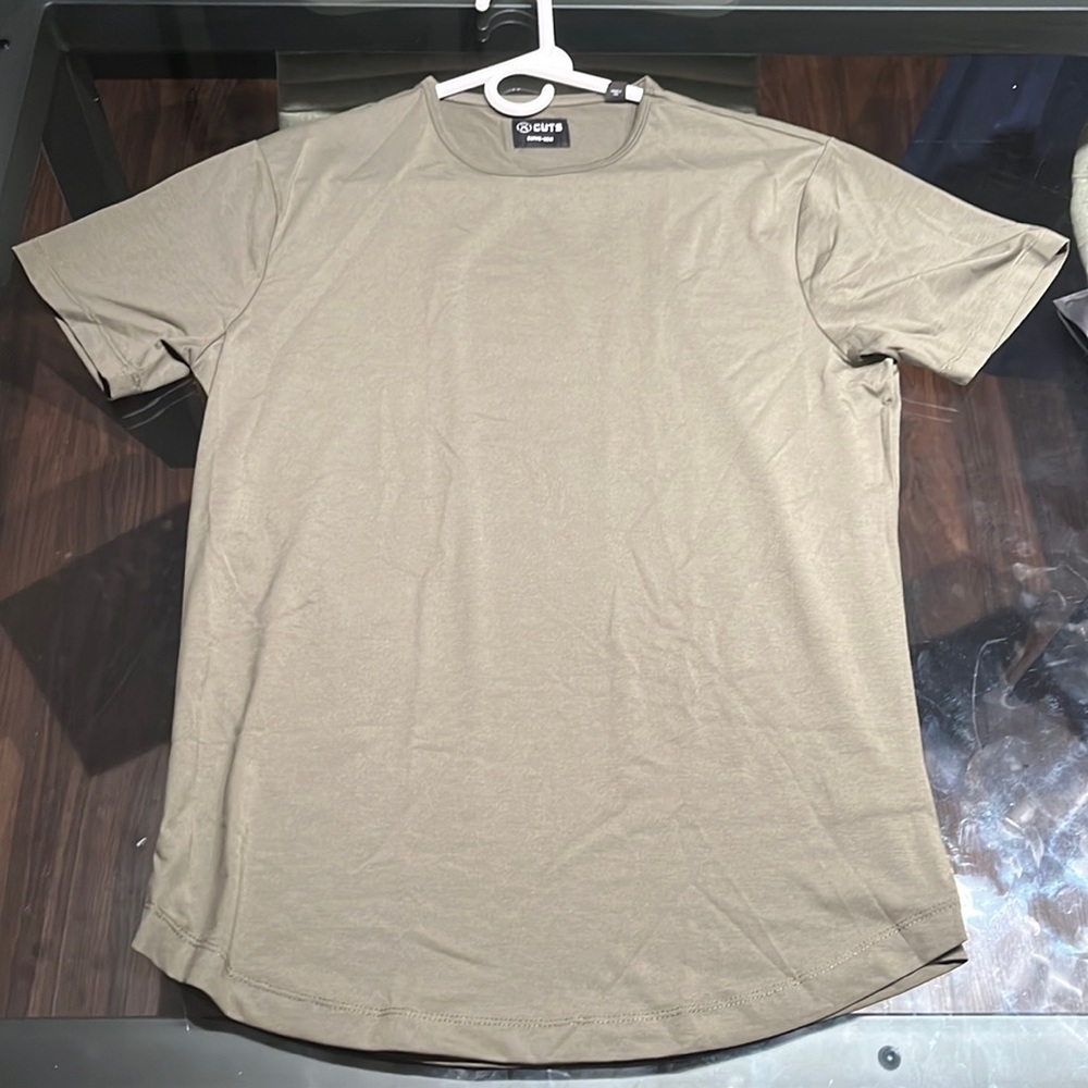 CUTS curve-hem - Pine (olive green) color MEDIUM